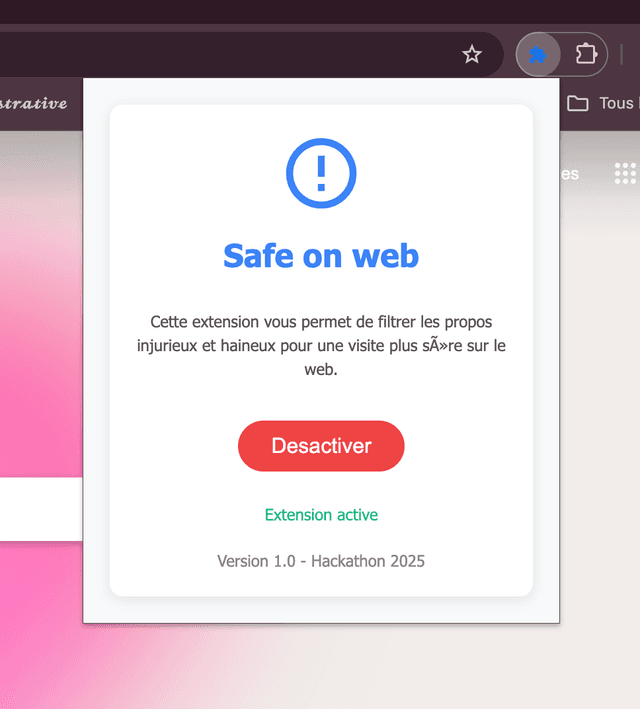 Safe On Web